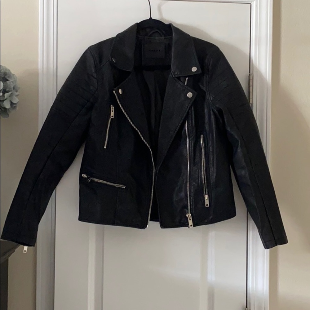❌SOLD❌BLANK NYC leather jacket